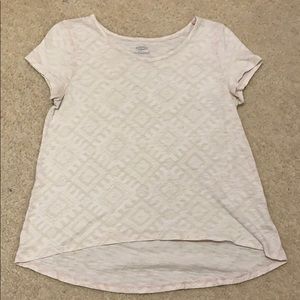 Old Navy pattern print girls tee